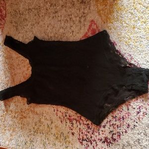 SHEER LACE BODYSUIT XS/S